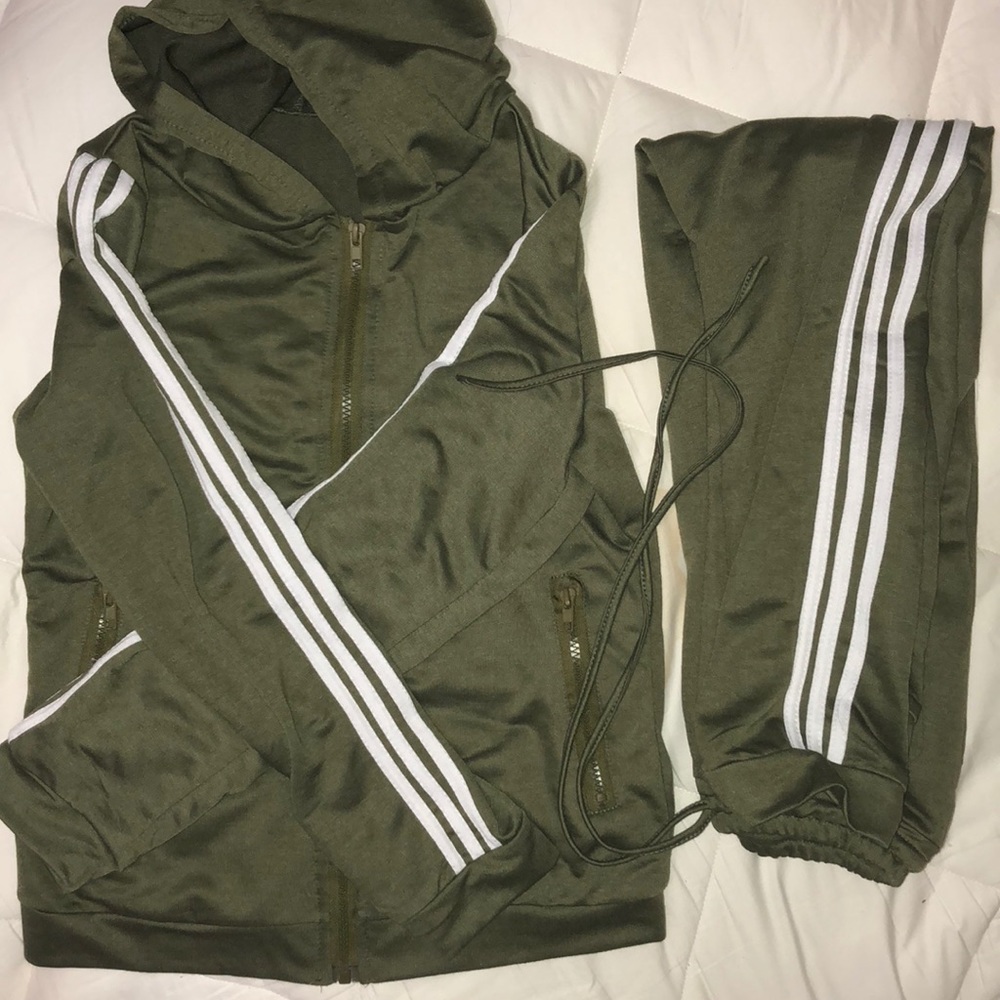 Olive Green Matching Set